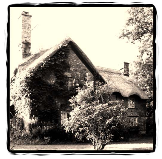 Pfarrhaus im Exmoor, Süd-England