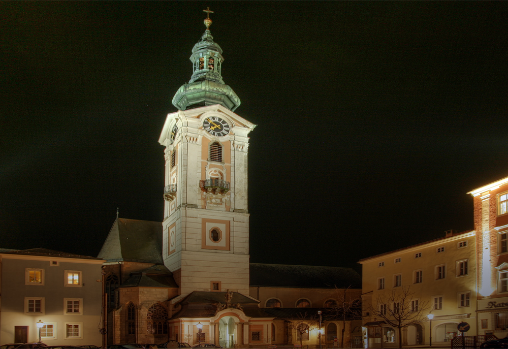 Pfarrkirche am Stadtplatz von Freistadt