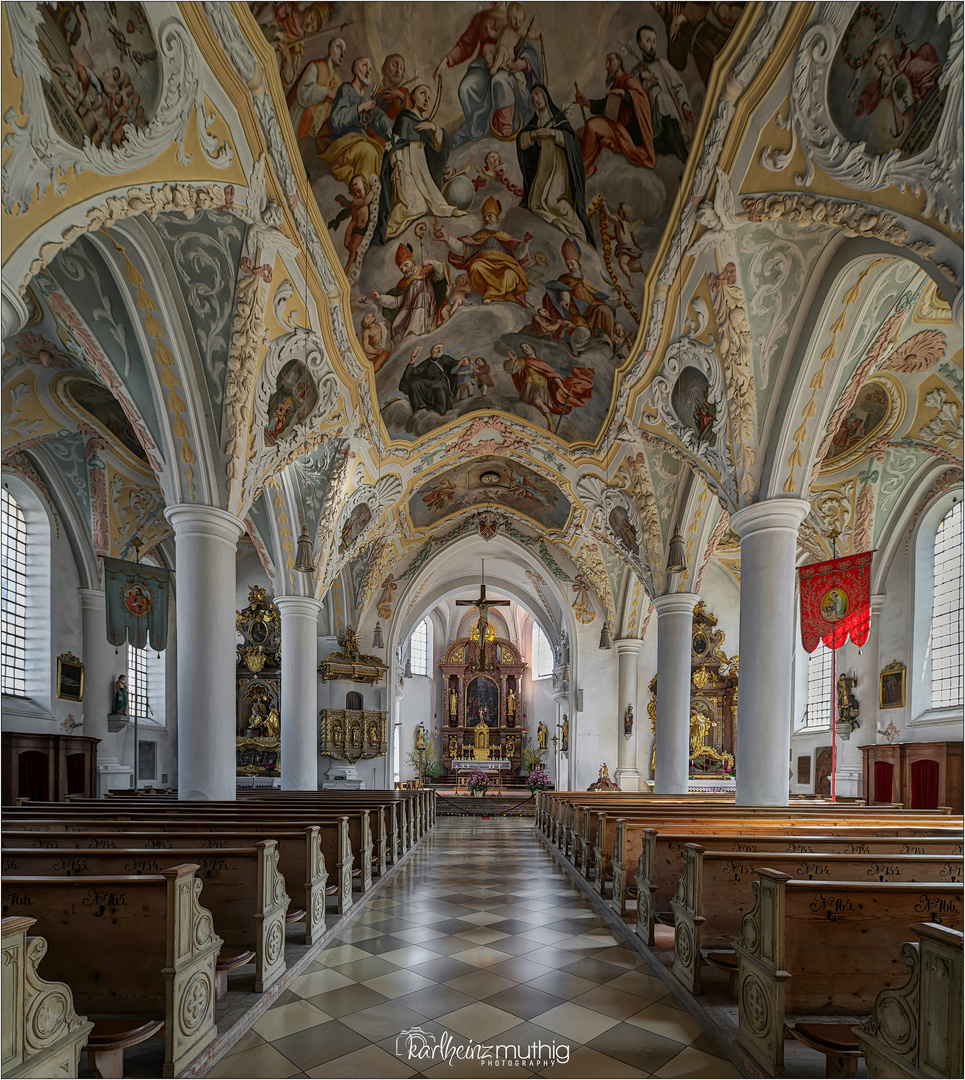 Pfarrkirche Darstellung des Herrn - Anschau im Chiemsee " Gott zu Gefallen... "