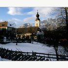 Pfarrkirche Haus mit Pfarrhaus - Winter