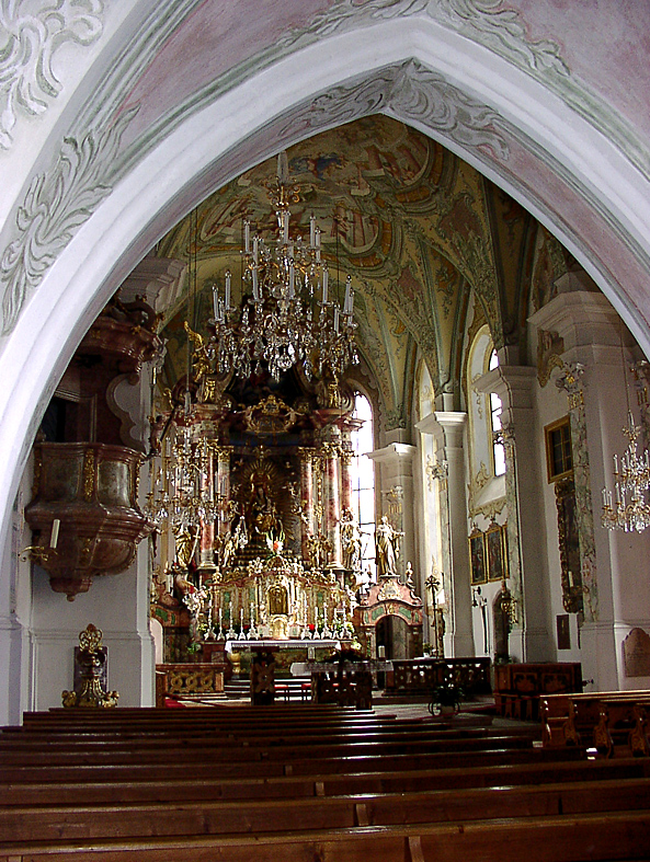 Pfarrkirche im Berchtesgadener Land