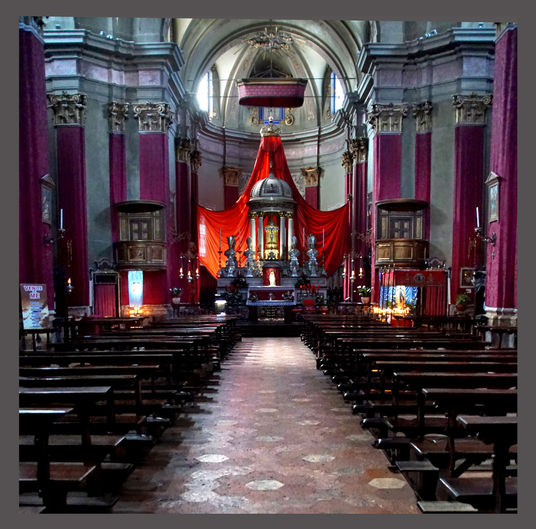 Pfarrkirche in Canobbio, Lago Maggiore