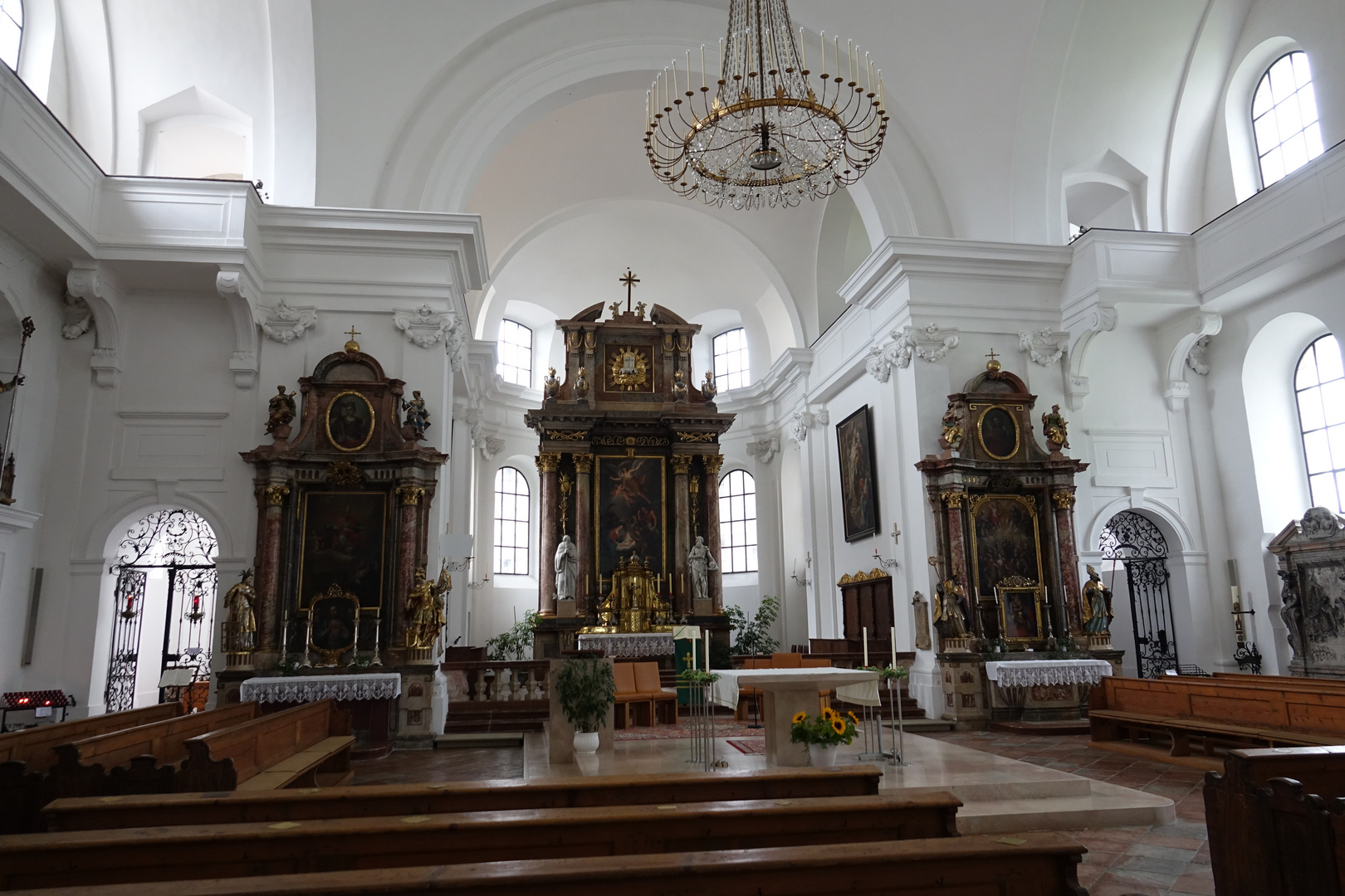 Pfarrkirche in Hallein Österreich