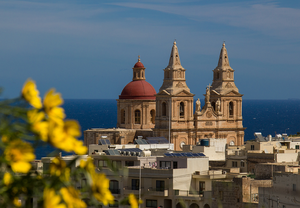 Pfarrkirche in Mellieha auf Malta