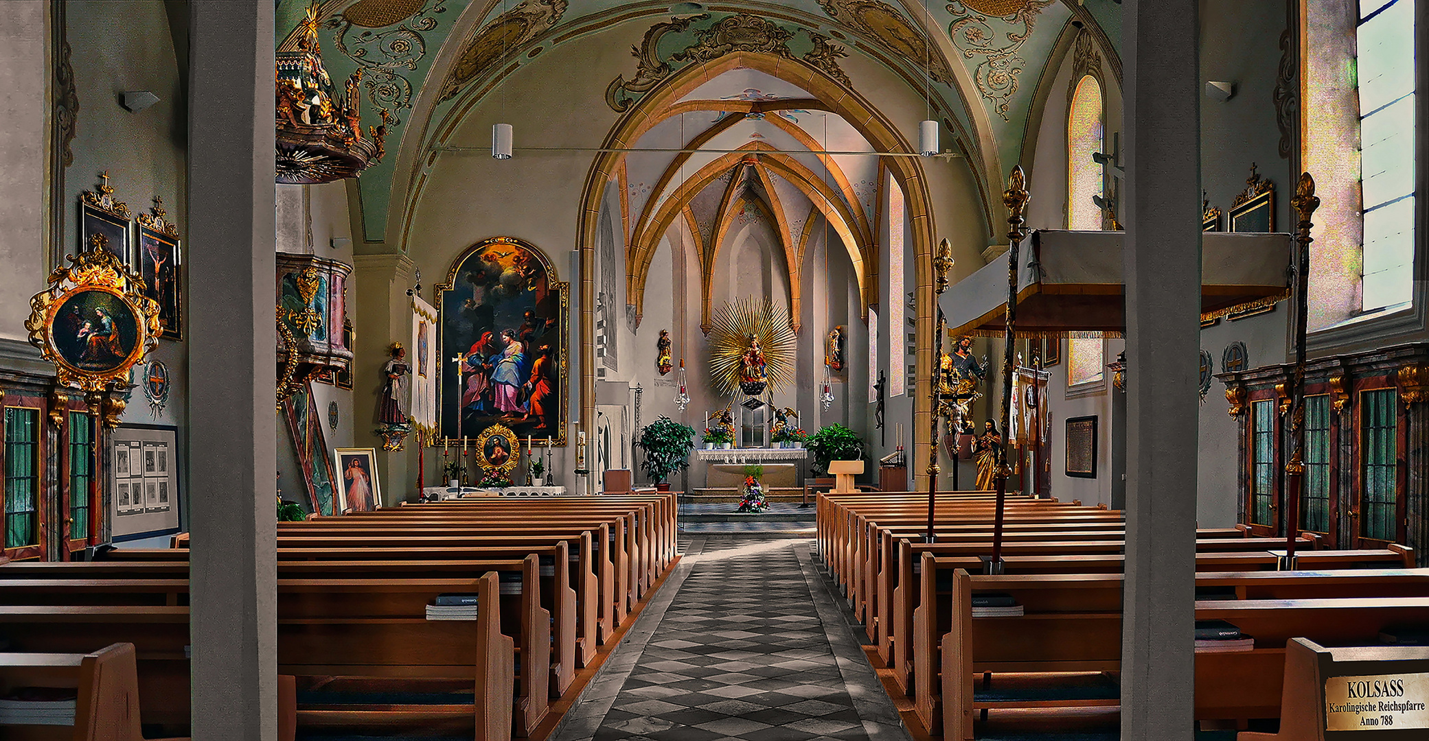 Pfarrkirche Maria Heimsuchung - Kolsass Tirol -