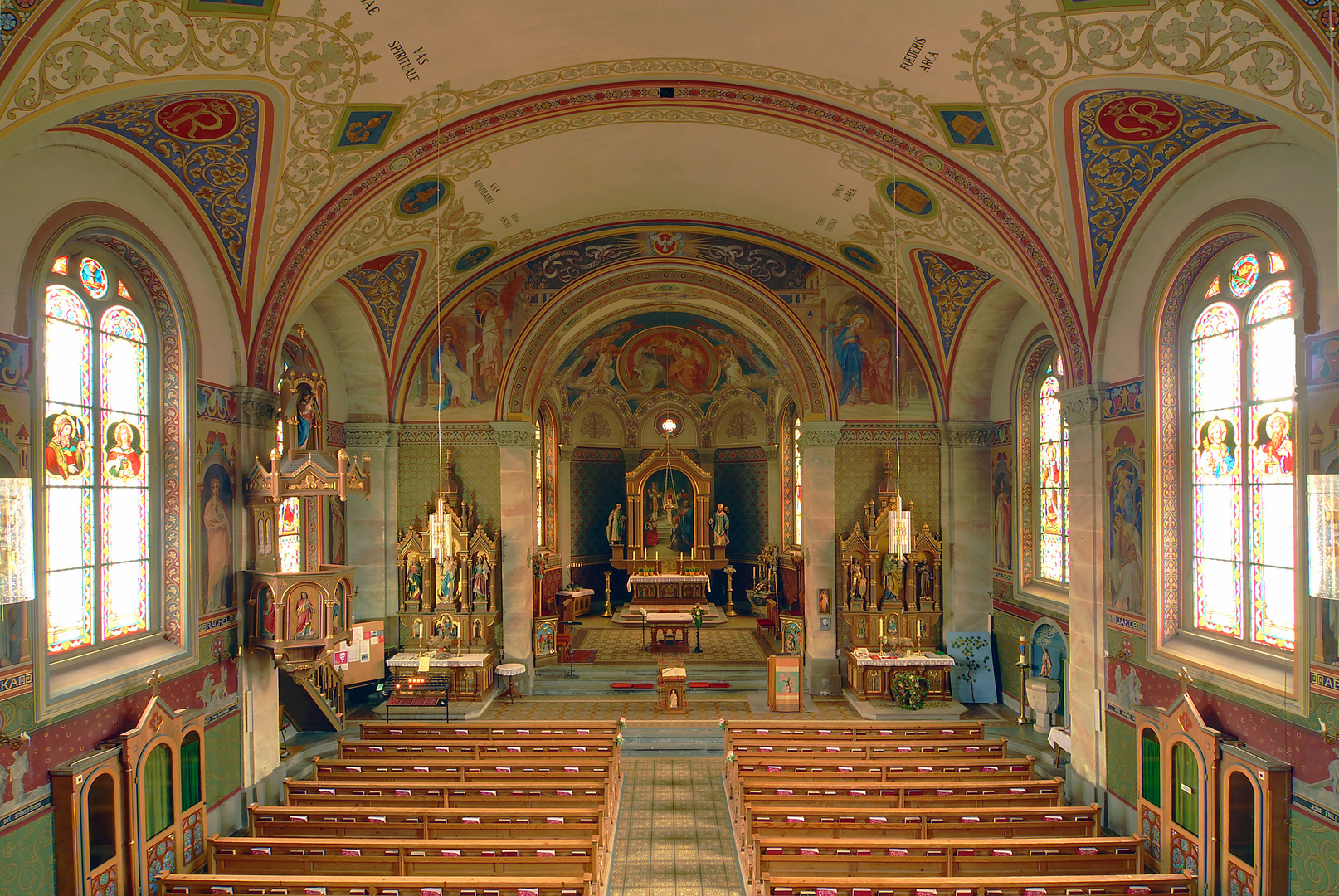 Pfarrkirche Maria Opferung von Riezlern im Kleinwalsertal (Vorarlberg)