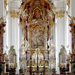 Pfarrkirche Mariä Himmelfahrt Kloster Roggenburg Chorraum