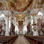 Pfarrkirche Mariä Himmelfahrt Kloster Roggenburg Innenimpression