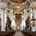 Pfarrkirche Mariä Himmelfahrt Kloster Roggenburg Innenraum