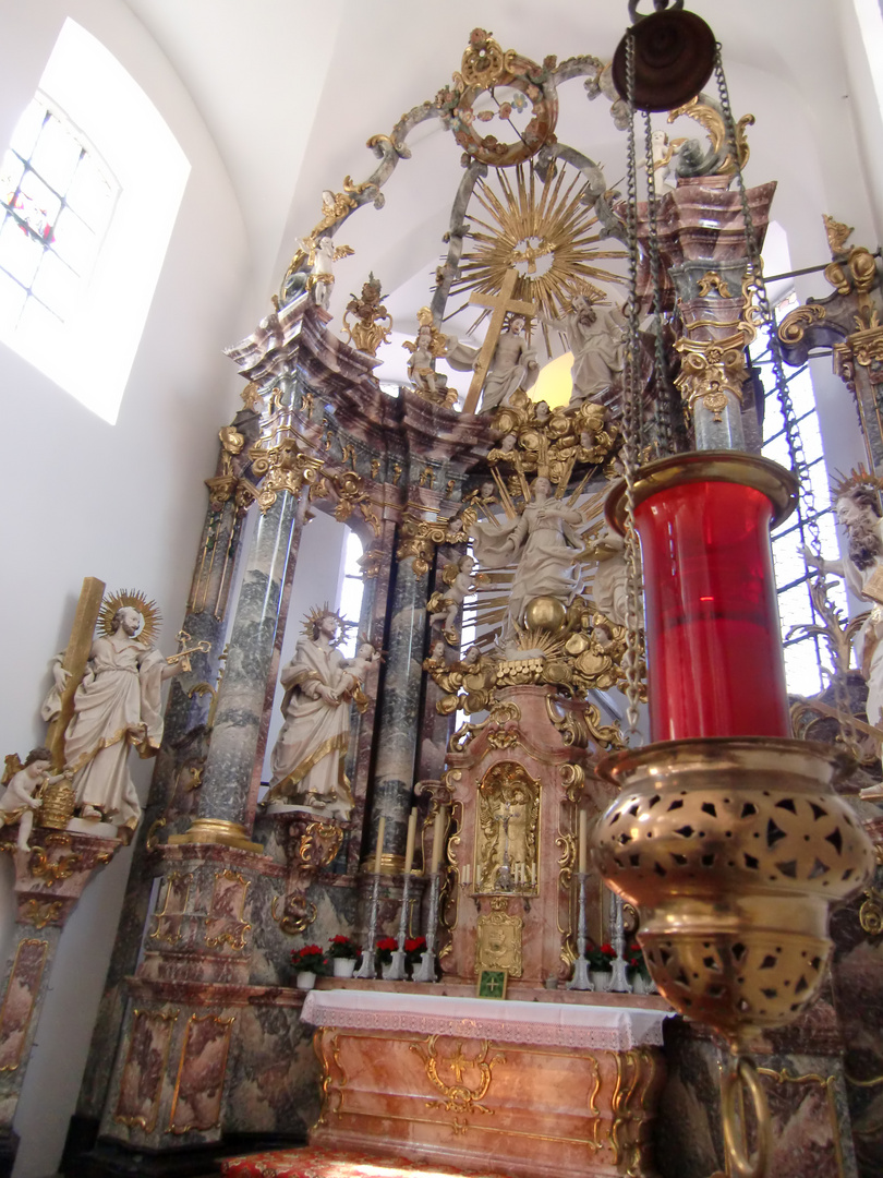 Pfarrkirche Mariä Himmelfahrt Scheinfeld Hochaltar