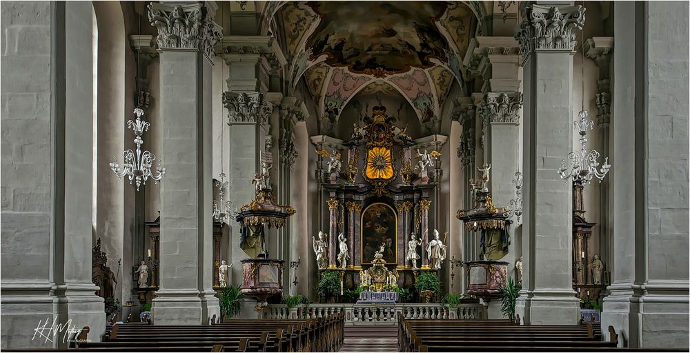 Pfarrkirche St. Gangolf - Amorbach " Gott zu Gefallen...."