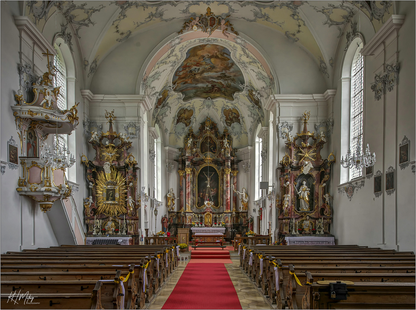 Pfarrkirche St. Johannes Baptist - Wessobrunn " Gott zu Gefallen... "
