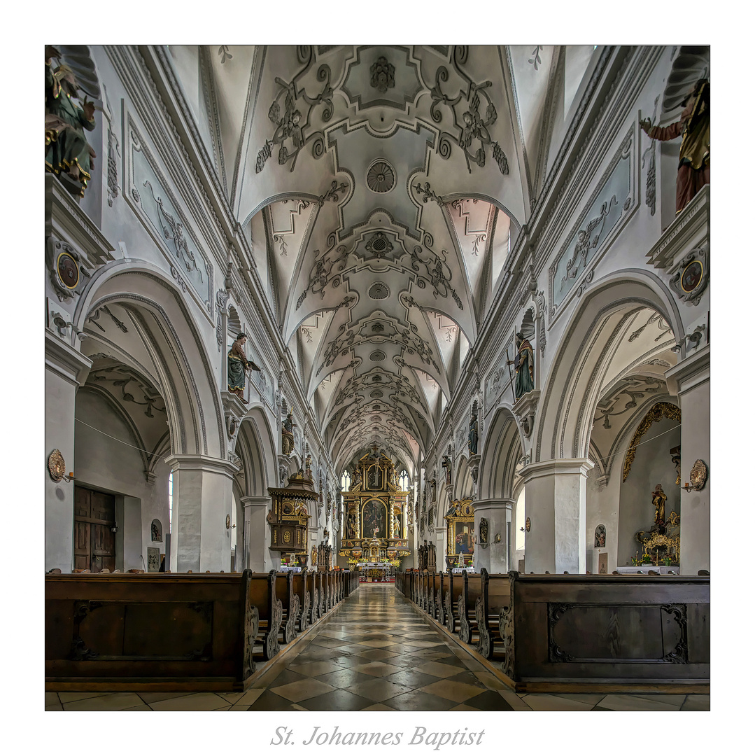 Pfarrkirche St. Johannes Baptist_Pfaffenhofen " Gott zu Gefallen..."