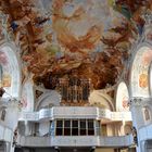 Pfarrkirche St. Katharina in Wolfegg Blick zur Orgel