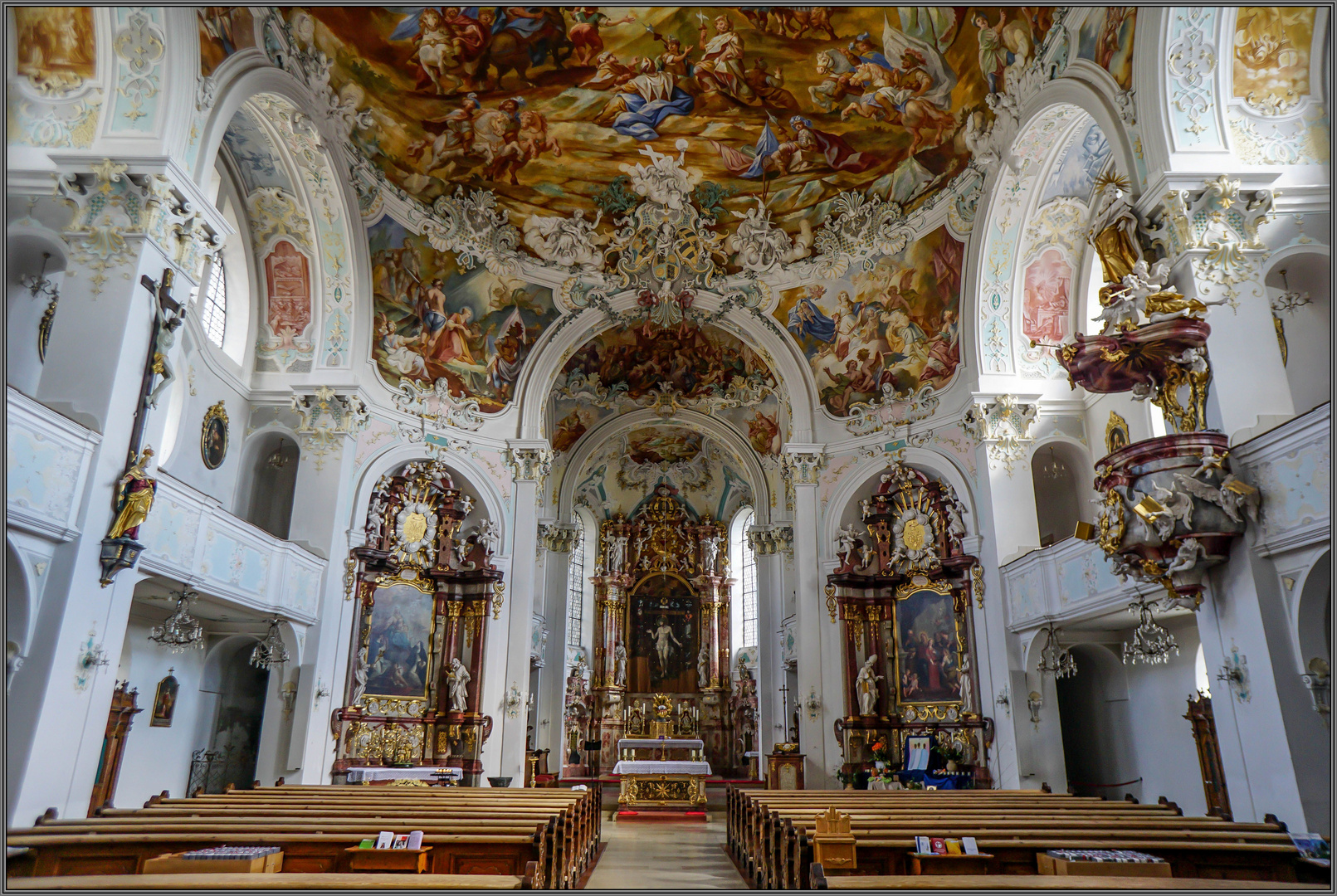 Pfarrkirche St. Katharina Wolfegg / Baden Württemberg (1)