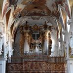 Pfarrkirche St. Magnus Blick zur Orgel