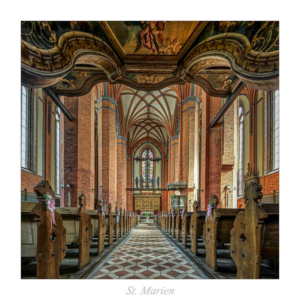 Pfarrkirche St. Marien - Güstrow " Gott zu Gefallen..."