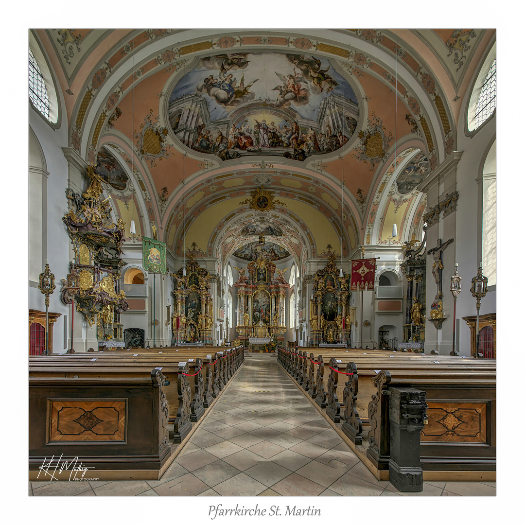 Pfarrkirche St. Martin - Garmisch Partenkirchen " Gott zu Gefallen... "