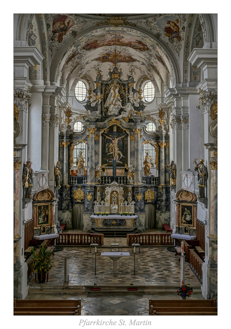 Pfarrkirche St. Martin (Marktoberdorf) " Gott zu Gefallen..."