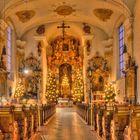 Pfarrkirche St. Martin von Innen (Langenargen) HDR