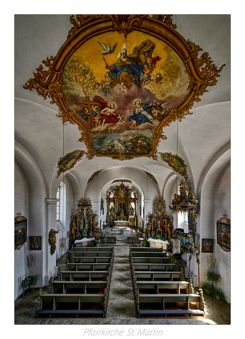  Pfarrkirche St Martin_Merkershausen " Gott zu Gefallen... "