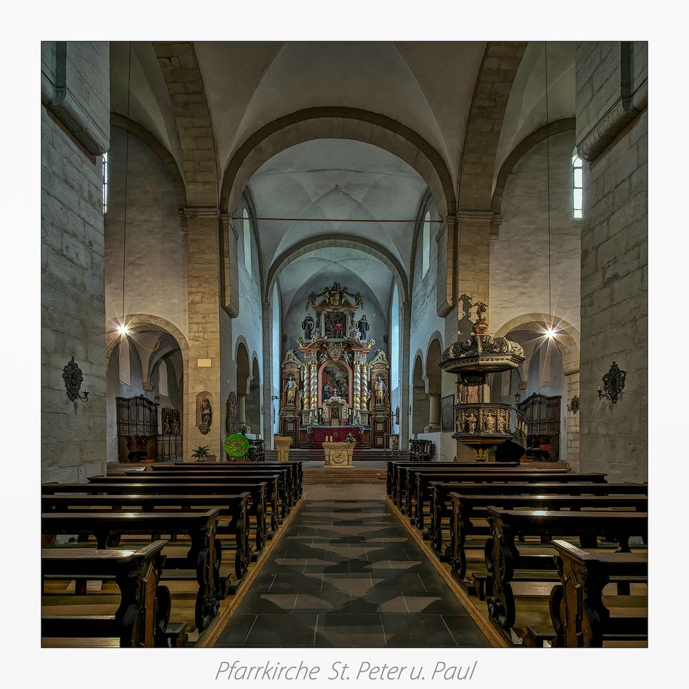 Pfarrkirche St. Peter und Paul ( Gehrden ) " Gott zu Gefallen... "