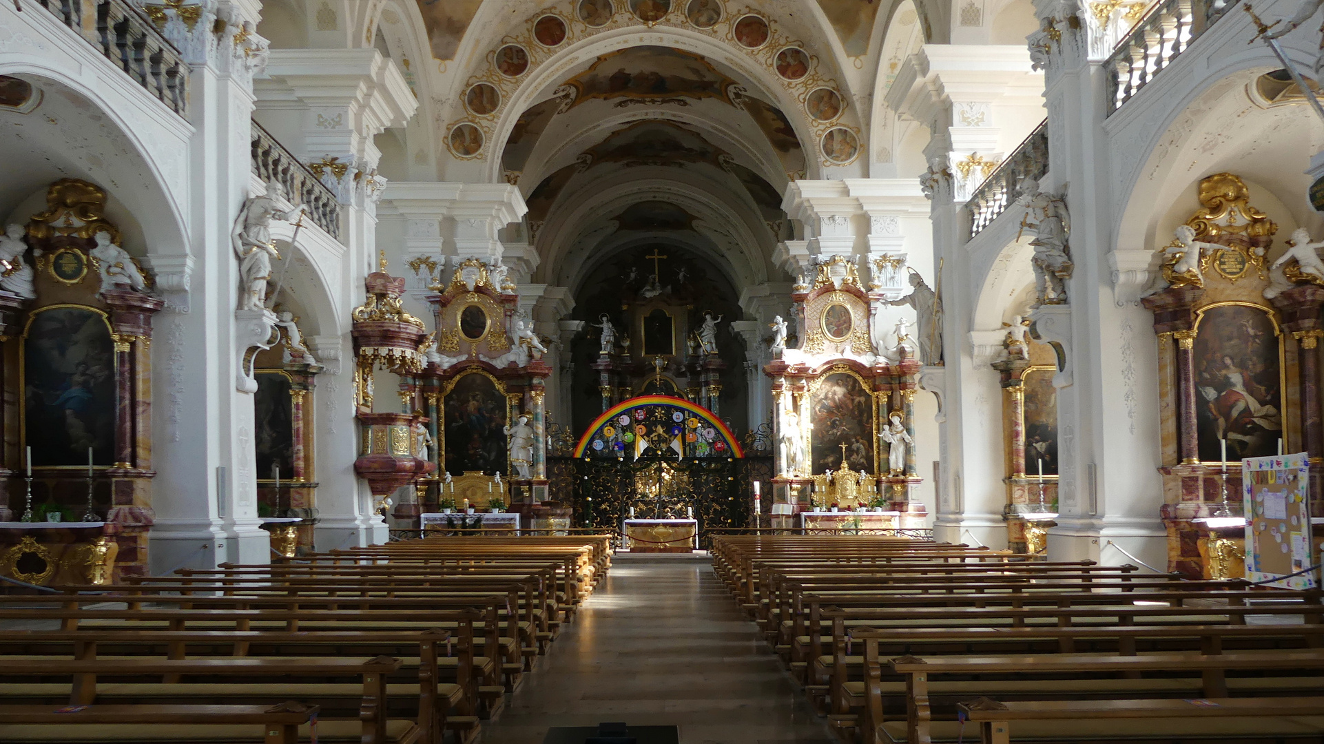 Pfarrkirche St. Peter und Paul in St. Peter im Schwarzwald, eine wunderschöne barocke Klosterkirche.