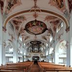 Pfarrkirche St. Urban Schonach Innenansicht