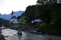 Pfarrkirche St.Sebastian in Ramsau / Bayern