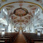 Pfarrkirche St.Urban Schonach Innenraum