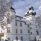 Pfedelbacher Schloß im Schnee