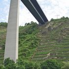 Pfeiler der AB-Brücke über die Mosel,