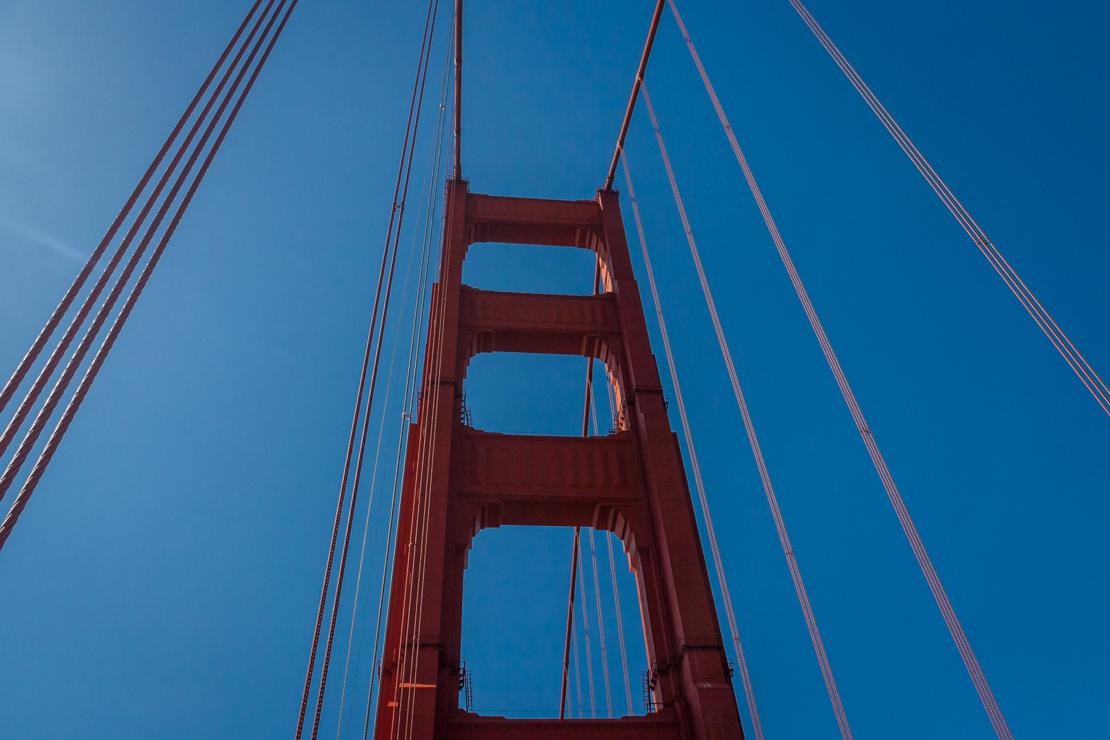 Pfeiler der Golden Gate Bridge