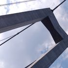 Pfeiler der Storebæltsbroen über den Großen Belt