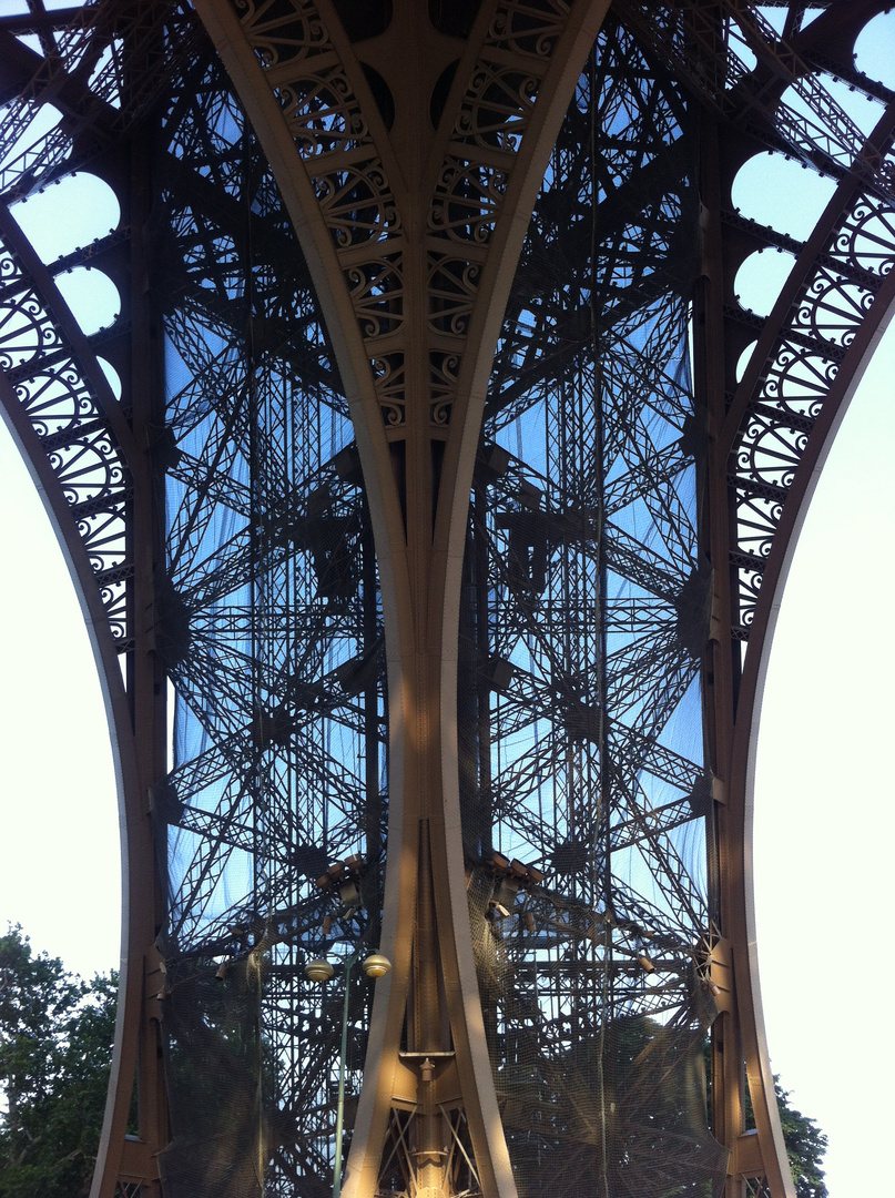 Pfeiler des Eiffel Turms