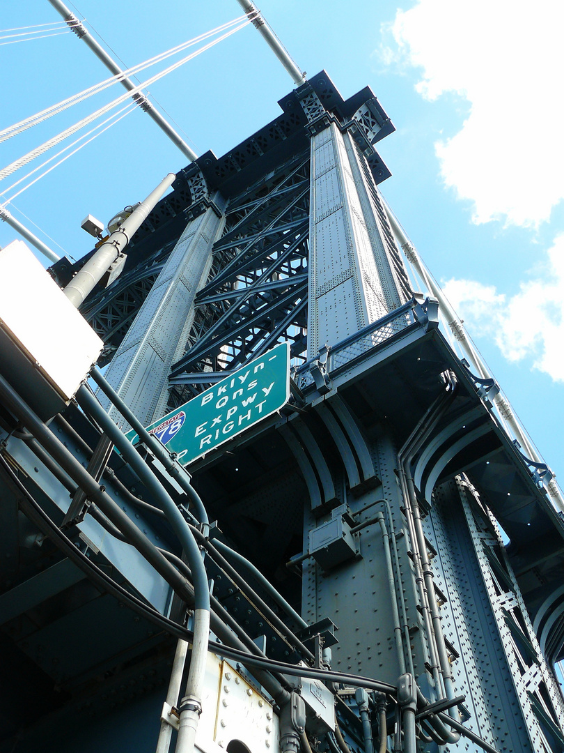 Pfeiler Manhattan BRIDGE
