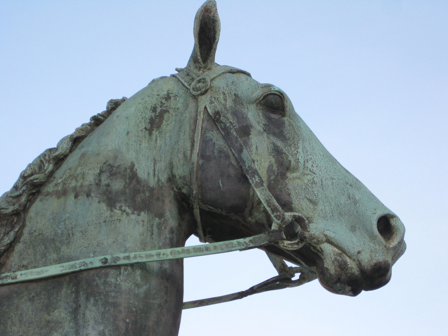 Pferd aus Stein