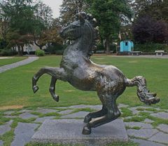 Pferd in der Stadt