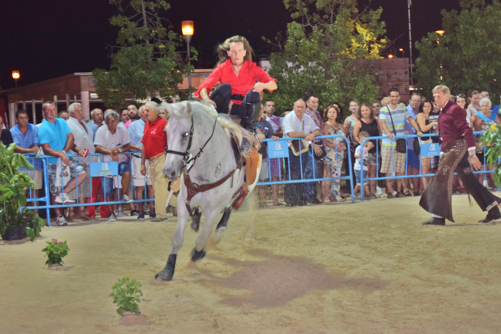 Pferde-Tunier in Spanien