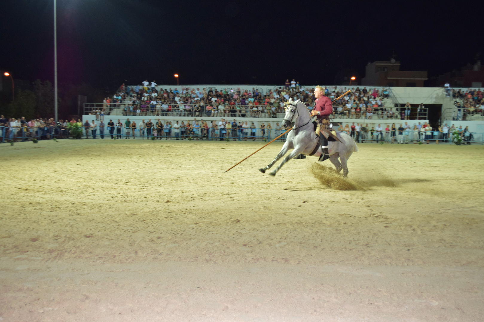 Pferde-Tunier in Spanien