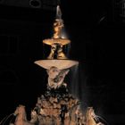 Pferdebrunnen in Salzburg bei Nacht