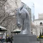 Pferdekopf im Bryant Park New York