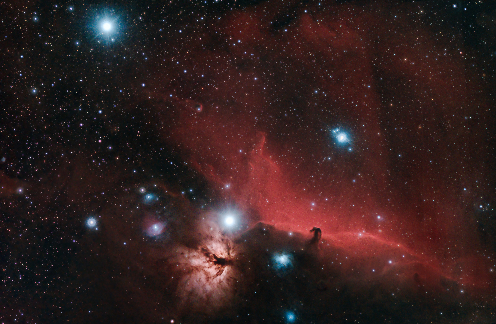 Pferdekopfnebel Foto & Bild | astrofotografie, himmel & universum ...