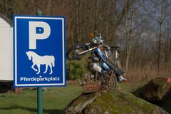 Pferdeparkplatz