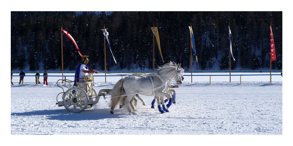 Pferderennen in St. Moritz