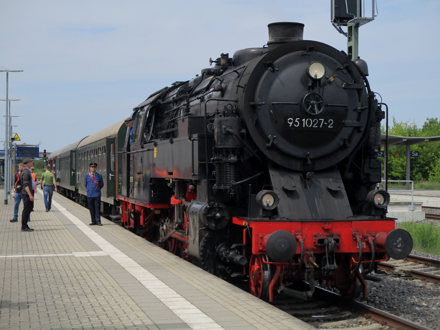 Pfingstausflug mit der Bergkönigin von Halberstadt über Blankenburg (Harz) nach Rübeland 1.