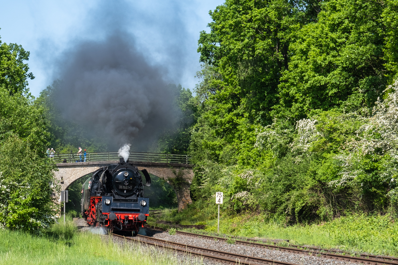 Pfingstdampf 2023 an der Schiefen Ebene