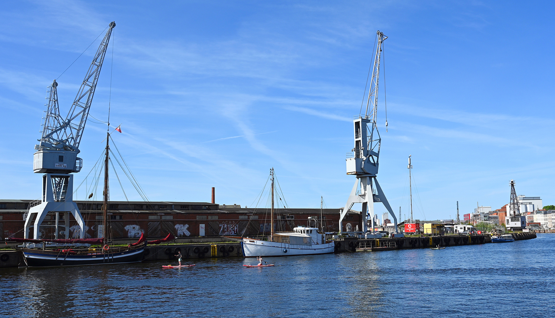 Pfingsten 2023 in Lübeck an der Untertrave.