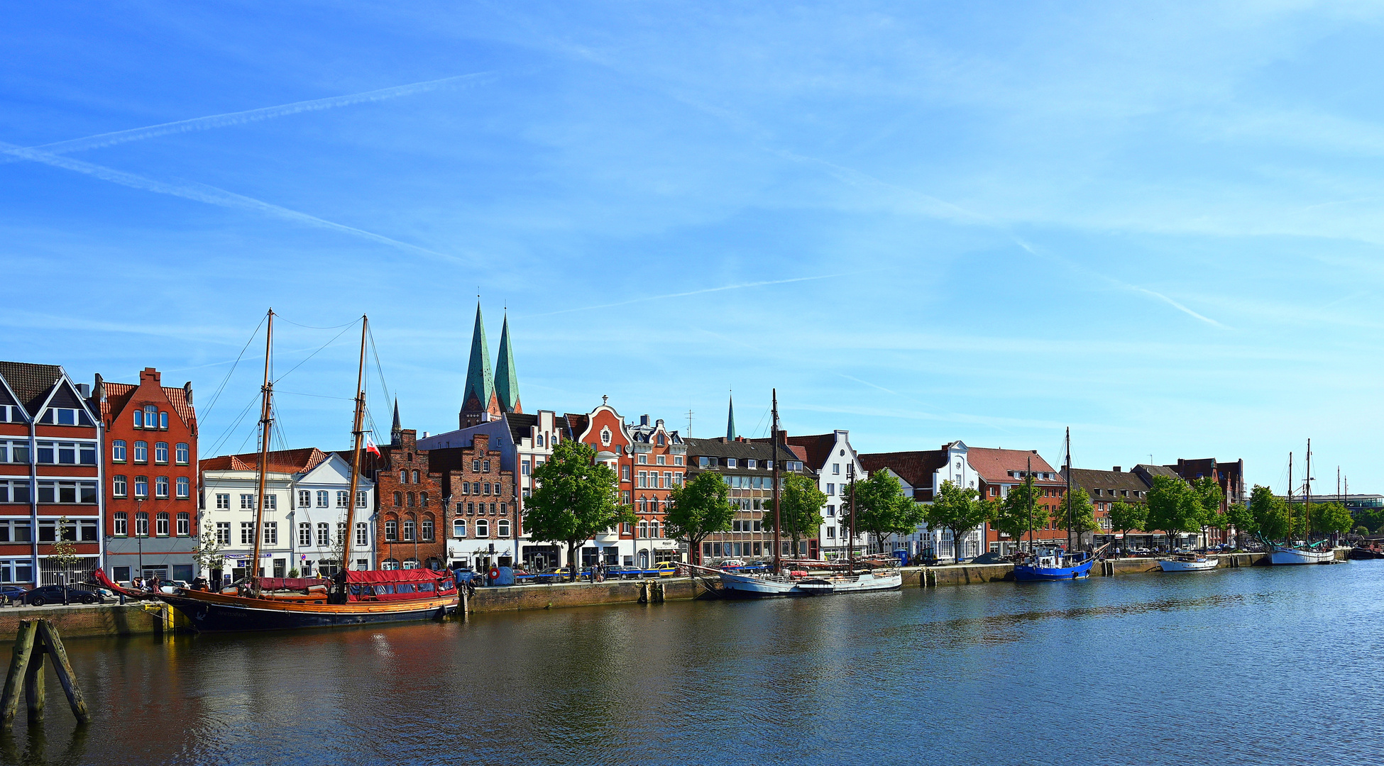 Pfingsten 2023 in Lübeck an der Untertrave.