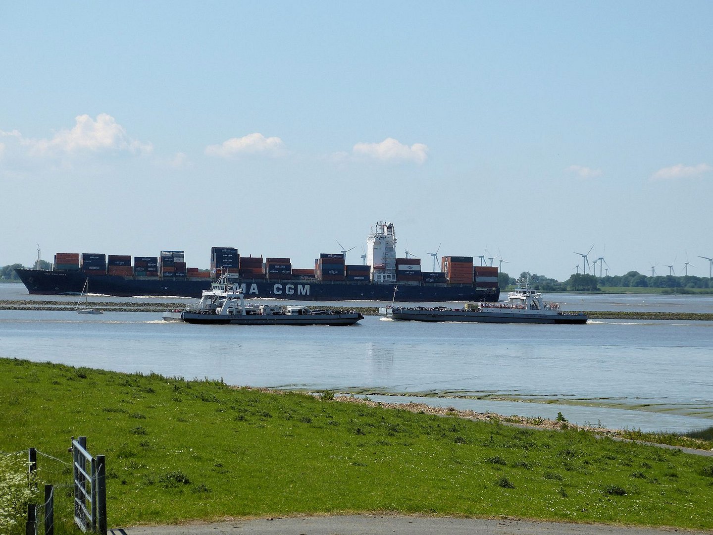 Pfingsten auf der Elbe